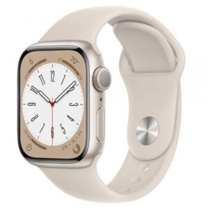 Smartwatch Apple Watch Serie 8/ 45mm/ M-L/ Starlight