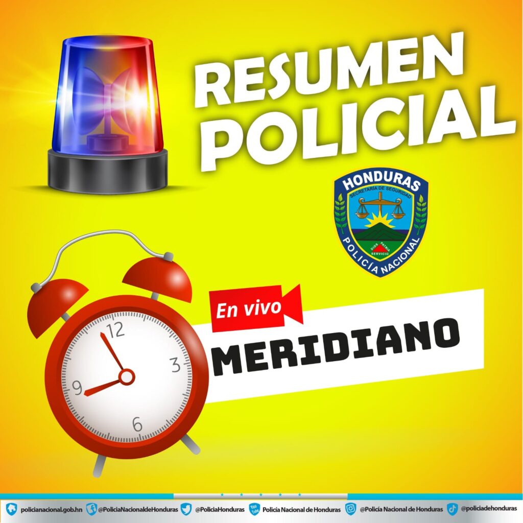 RESUMEN POLICIAL MERIDIANO