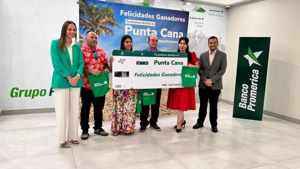 BANCO PROMERICA ANUNCIA LOS PRIMEROS 5 GANADORES DE LA PROMOCIÓN  “TU PRÓXIMO DESTINO ES PUNTA CANA”
