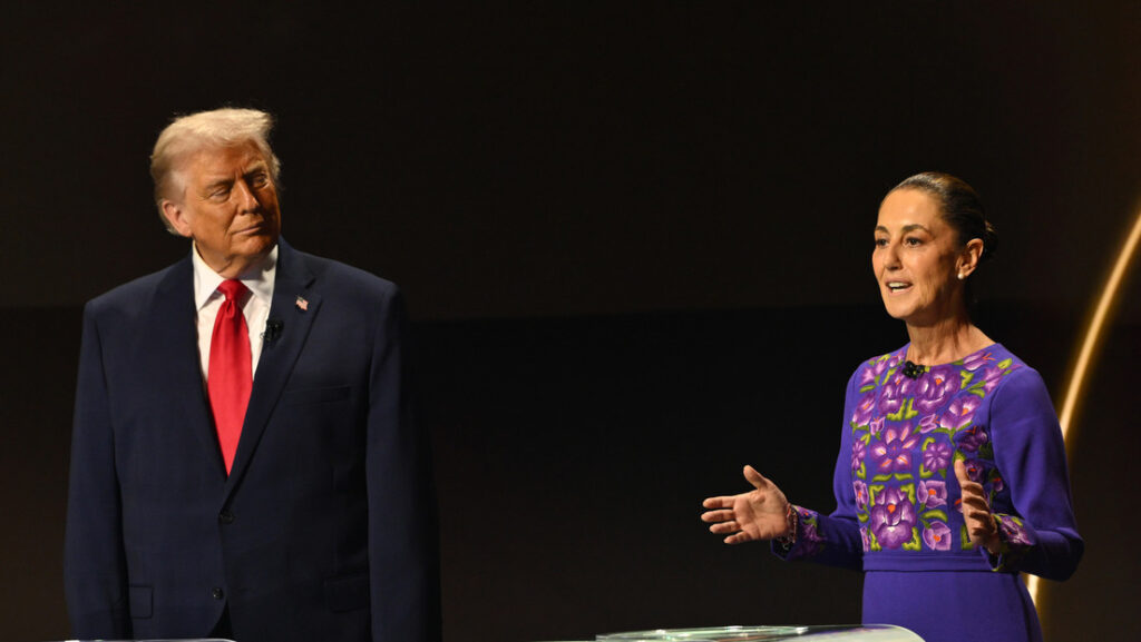 Sheinbaum tiene una «cordial» llamada con Trump sobre seguridad
