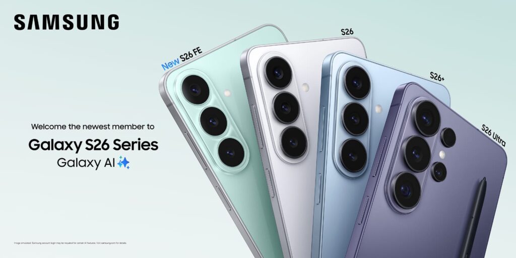 Samsung Galaxy S26 FE ofrece la más reciente experiencia premium centrada en lo que más importa 