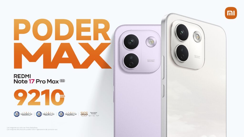 Xiaomi presenta la Serie REDMI Note 17 en Honduras: más autonomía y resistencia para acompañarte por años 